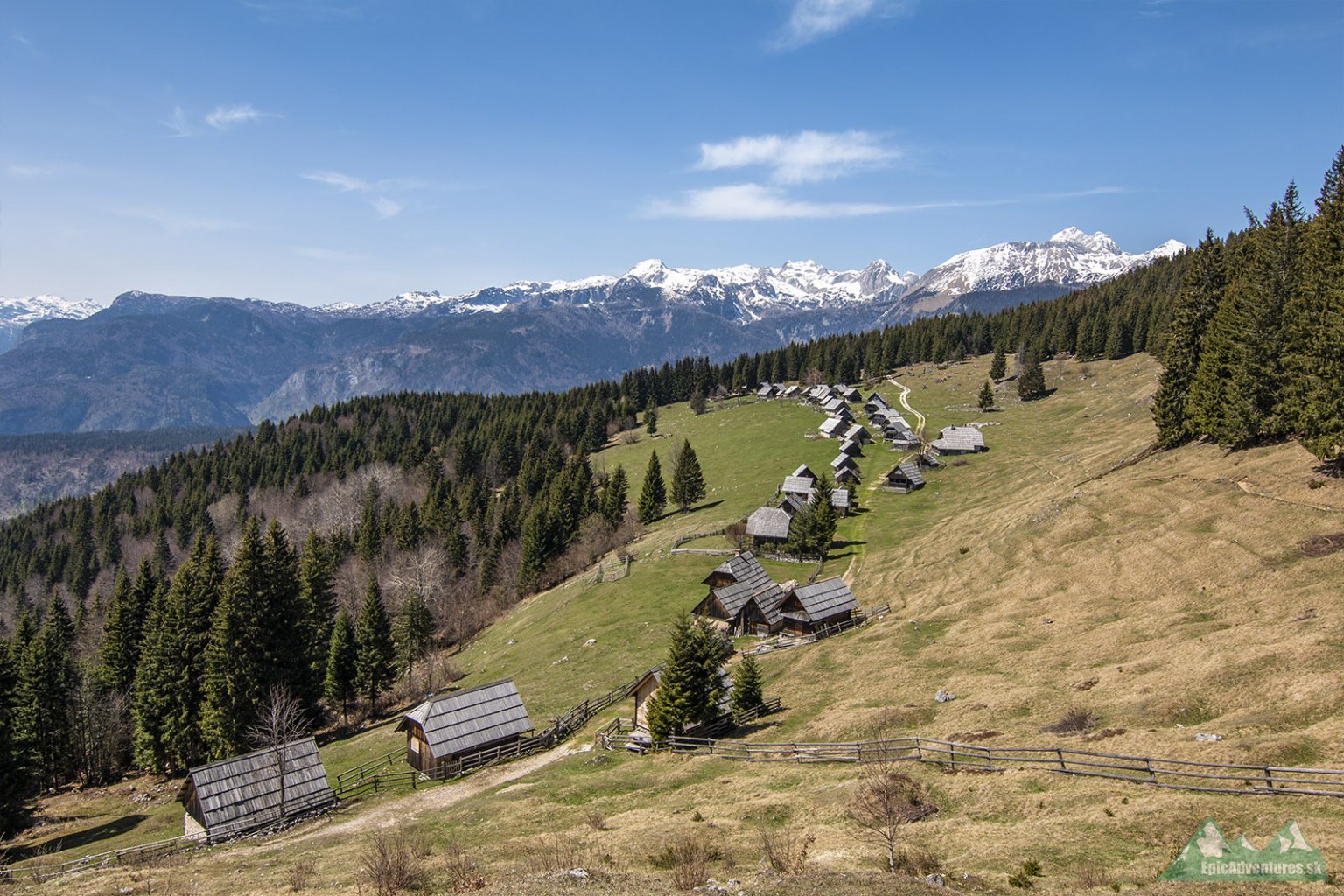 Fotogenická planina Zajamniki;     Foto: epicadventures.sk