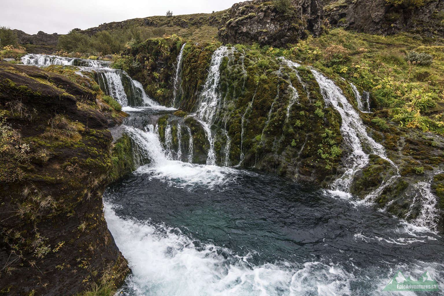 Kaskády rieky Rauðá