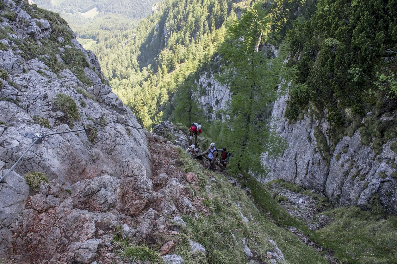 Franz Scheikl Klettersteig, Hochlantsch 