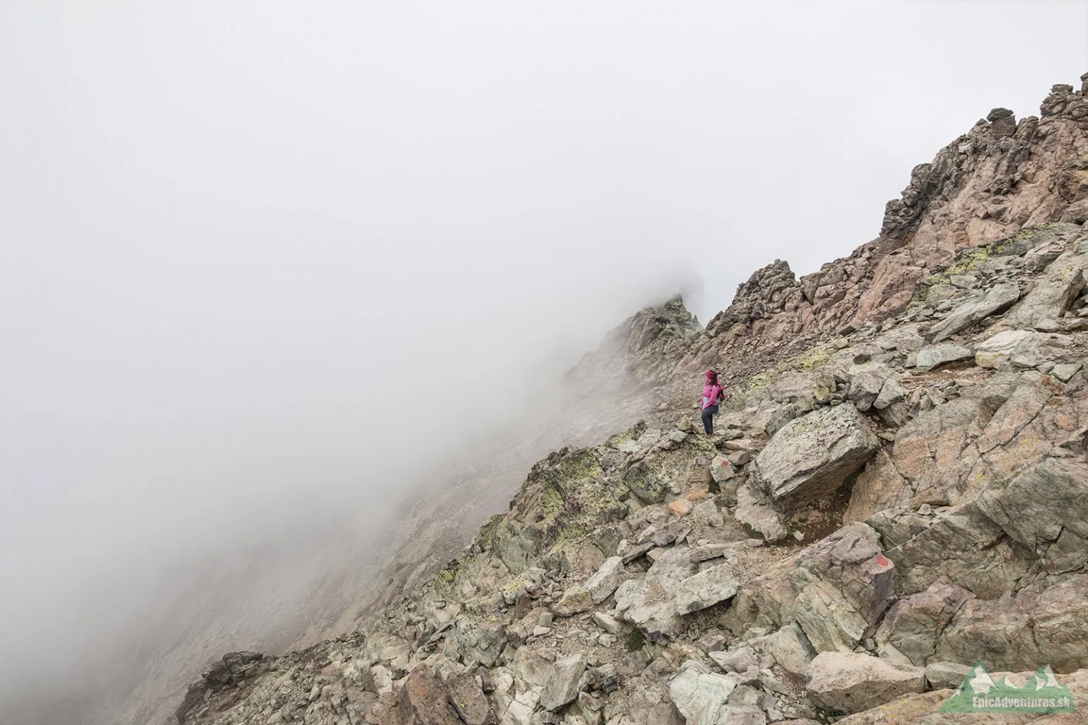 Cestou na Monte Cinto