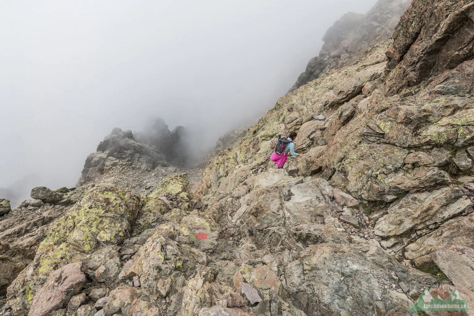 Cestou z Monte Cinta