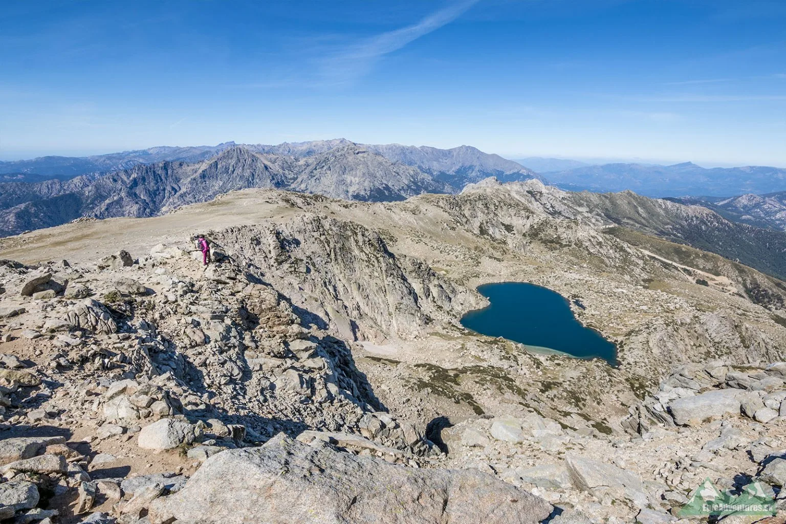 Výhľad na jazero Bastani 